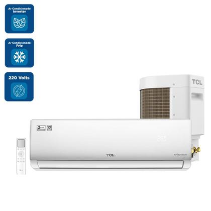 Imagem de Ar Condicionado Split Hi Wall Inverter TCL Elite GV 9000 BTU/h Frio TAC-09CSGV-INV  220 Volts