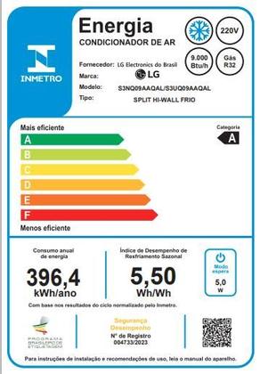 Imagem de Ar Condicionado Split Hi Wall LG Dual Inverter Compact AI 9.000 Btus Frio 220v R-32
