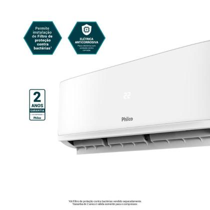 Imagem de Ar Condicionado Split Hi Wall Philco 18000 BTUS/h Quente e Frio PAC18QI  220 Volts