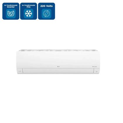 Imagem de Ar Condicionado Split Hi Wall R32 LG Dual Inverter Voice +AI 12000 BTU/h Frio S3-Q12JA31K  220 Volts