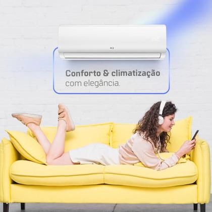 Imagem de Ar Condicionado Split HQ Hi Wall Inverter 18.000 BTU/h Quente e Frio Monofásico Branco VIHT18KCH3S2S23 - 220V