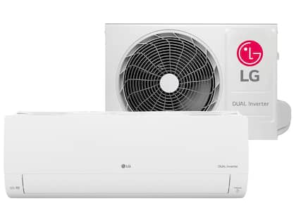 Ar-Condicionado Split HW LG Dual Inverter +AI Voice 9.000 BTUs R-32 Só Frio 220V
