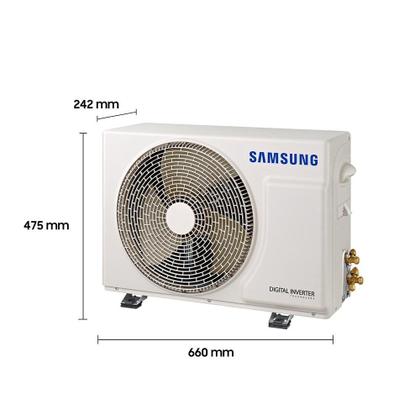 Imagem de Ar-Condicionado Split Inverter 9000 BTUs Samsung WindFree AI Wi-Fi High Wall Só Frio AR09DYFAAWKNAZ/AR09DYFAAWKXAZ 220V