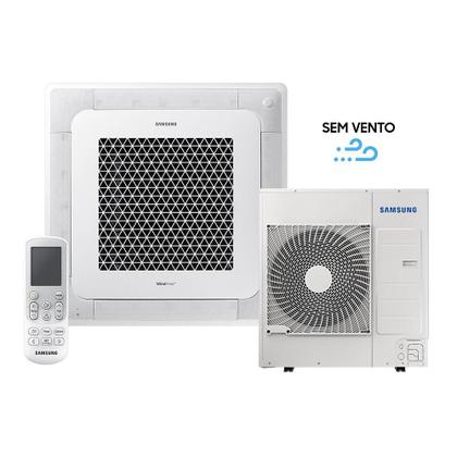 Imagem de Ar-Condicionado Split Inverter Cassete 36000 BTUs Samsung WindFree Quente e Frio AC036DN4DKG/AC036DXADKG/PC4NUFMANW 220V