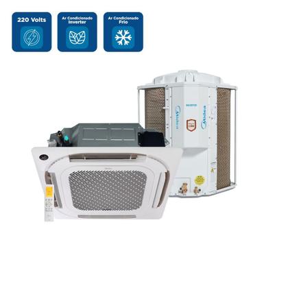 Imagem de Ar Condicionado Split Inverter Cassete 4 Vias Springer Midea Connect 60000 BTU/h Frio Monofásico 38CCVE60515MM  220V