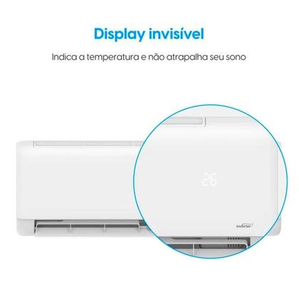 Imagem de Ar-Condicionado Split Inverter III 9000 BTUs Elgin Eco com Wi-Fi Integrado High Wall Só Frio 45HJFI09C2WG/45HJFE09C2CG 220V