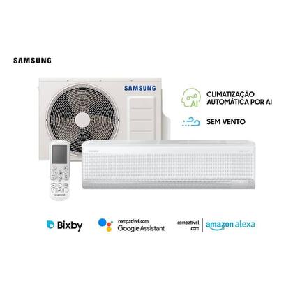 Imagem de Ar Condicionado Split Inverter Samsung WindFree AI PowerVolt 12000 BTUs Frio Bivolt AR12DYFAVWKXAZ
