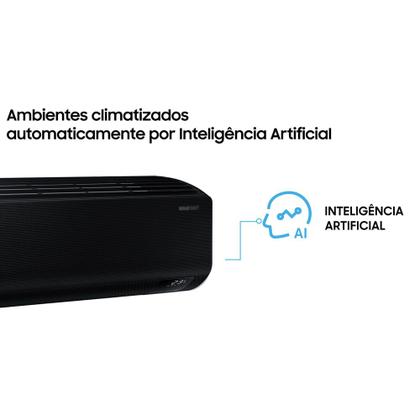 Imagem de Ar-condicionado Split Inverter Samsung WindFree Black Edition Sem Vento 18.000 BTUs Quente e Frio AR18CSECABTNAZ 220V