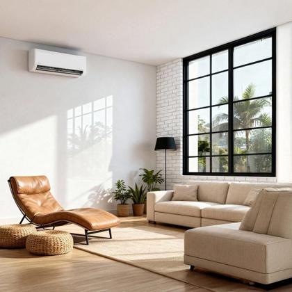Imagem de Ar Condicionado Split Midea Hi Wall Inverter AI Airvolution 12.000 Btu/h Frio Monofásico 42EFVCA12M5/38TAVCA12M5 220V