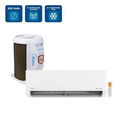 Imagem de Ar Condicionado Split Midea Inverter AI AirVolution 9000 BTU/h Frio 42EFVCA09M5 - 220 Volts