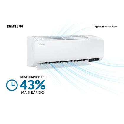 Ar Condicionado Split Samsung Digital Inverter Ultra Quente/Frio 12000 BTUs 220V AR12BSHZCWKXAZ Imagem de Ar Condicionado Split Samsung Digital Inverter Ultra Quente/Frio 12000 BTUs 220V AR12BSHZCWKXAZ