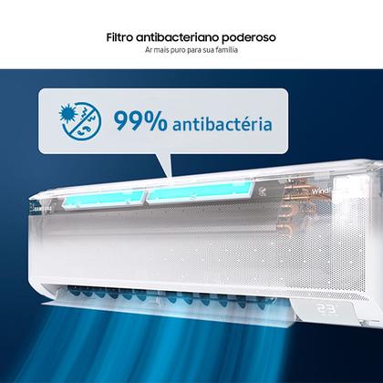 Imagem de Ar-condicionado Split Samsung Inverter WindFree AI 24.000 BTUs Frio AR60F24D1AWNAZ Branco