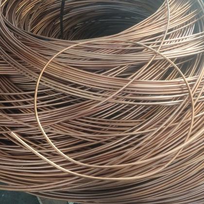 Imagem de Arame De Cobre (fio Nú) Diâmetro 0,6mm (250gr=95metros)