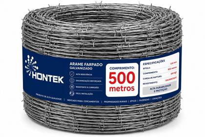 Imagem de Arame farpado galvanizado 500 metros