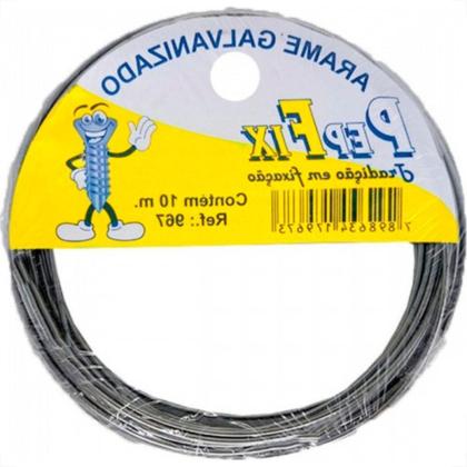 Imagem de Arame Galvanizado C/10Mt N 18-968 - Kit C/10 RL