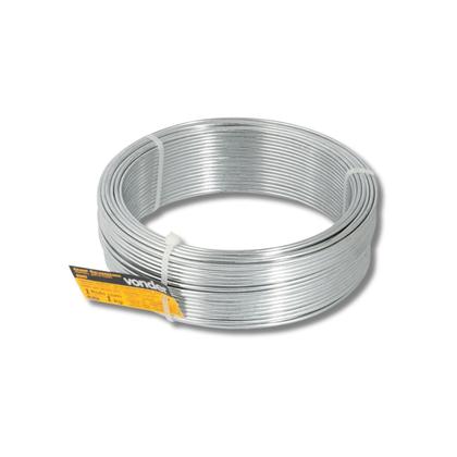 Imagem de Arame Galvanizado Nº18 Médio Bwg Fio 1,24mm Liso 1kg Vonder