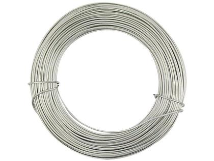 Imagem de Arame Galvanizado Resistente 25 Metros Fio 1mm Para Trabalho Artesanal Western