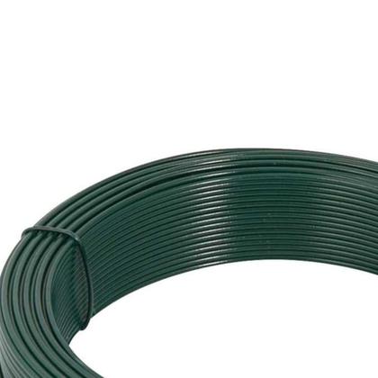 Imagem de Arame Revestido Pvc Verde Rolo 1kg BWG18 VONDER
