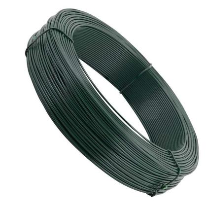 Imagem de Arame Revestido Pvc Verde Rolo 1kg BWG20 VONDER
