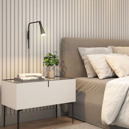 Imagem de Arandela de Leitura Blumenau Tube Gu10 Bivolt Preto