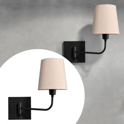 Imagem de Arandela de Parede Articulável Com Interruptor Com cúpula Decoração Casa e Sala, Quarto Cabeceira e Cama, Corredor, Escritório