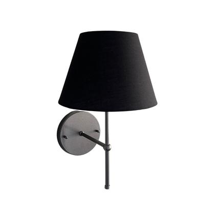 Imagem de Arandela De Parede Clássica Interna Alumínio Com Cúpula Ref 19 Iluminação de Casa, sala, Corredor, lavabo, Quarto e cabeceira cama