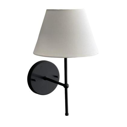 Imagem de Arandela De Parede Clássica Interna Alumínio Com Cúpula Ref 19 Iluminação de Casa, sala, Corredor, lavabo, Quarto e cabeceira cama