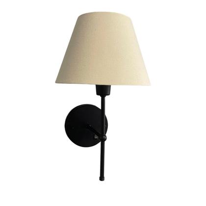 Imagem de Arandela de Parede Clássica Interna Com Interruptor Com Cúpula Ref 19 Com Lâmpada Branco Quente Para Sala, Quarto, Cabeceira e Cama