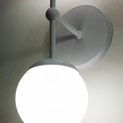 Imagem de Arandela Jabuticaba Monza Com 2 Esferas/bola/globo Vidro