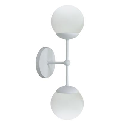 Imagem de Arandela Jabuticaba Monza Com 2 Esferas/bola/globo Vidro