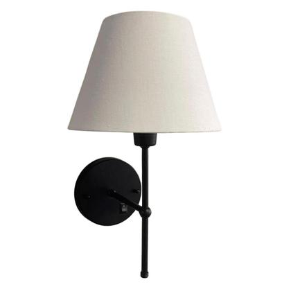 Imagem de Arandela Luminária De Parede Clássica Com Interruptor Cúpula Cone Ref 19 Para Decoração Casa e Sala, Quarto Cama e Cabeceira, Corredor, lavabo