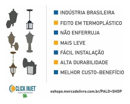 Imagem de Arandela Luminária De Parede Clássica Externa Ouro Velho 336