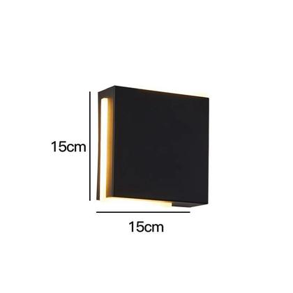 Arandela Nordecor Wadra 2450 Led 8W 3000K Preto Fosco Imagem de Arandela Nordecor Wadra 2450 Led 8W 3000K Preto Fosco