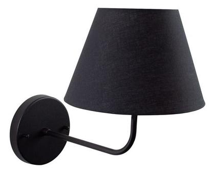 Imagem de Arandela Parede Clássica Curvada 1 Interna Com Cúpula Cônica Decorar Para Casa e Sala, Corredor, Quarto ou Cabeceira