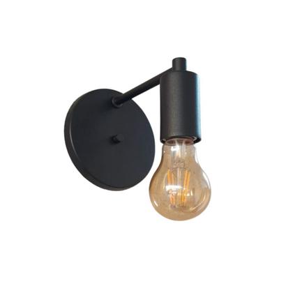 Imagem de Arandela Parede Industrial Vintage Moderna Garagem Preto