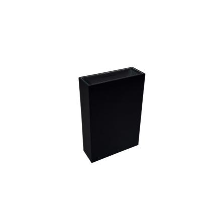 Imagem de Arandela Preta 12cm LED 4W 3000K Bivolt Muro Parede Externa DS9832 Delis