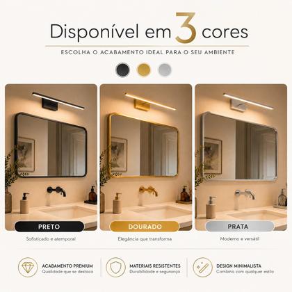 Imagem de Arandela Quadro Perfil Led 6W 3000K Preto