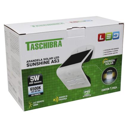 Imagem de Arandela Solar Sunshine As3 Led 5w 6500k