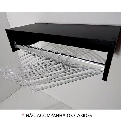 Imagem de Arara Cabideiro de Parede para Roupas em MDF