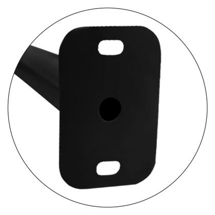 Imagem de Arara De Roupas Cabideiro De Parede P/ Quarto 1,00m Lazúli