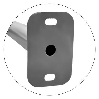 Imagem de Arara de Roupas Cabideiro de Parede p/ Quarto 1,20m Lazúli