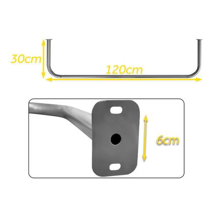 Imagem de Arara de Roupas Cabideiro de Parede p/ Quarto 1,20m Lazúli