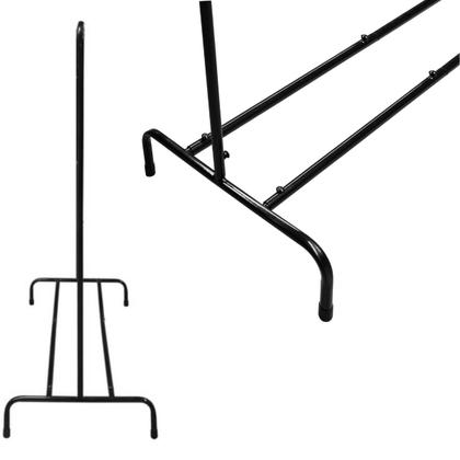 Imagem de Arara Ferro Cabideiro Roupas Grande Closet Loja Quarto Preta