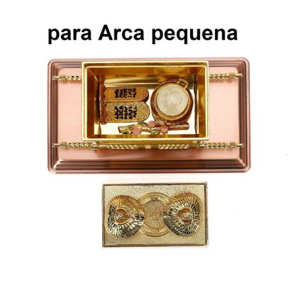 Imagem de Arca Da Aliança Cristã Metal Luxo + utensílios - De Israel