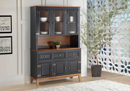 Imagem de Arca e Oratório 6 Portas e 3 Gavetas - Madeira Maciça