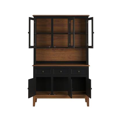 Imagem de Arca e Oratório 6 Portas e 3 Gavetas - Madeira Maciça