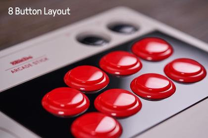 Imagem de Arcade Stick 8Bitdo para Switch e Bluetooth sem fio do Windows