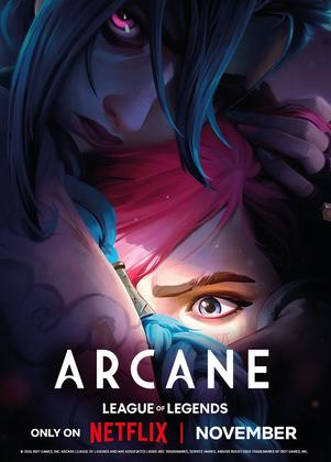 Imagem de Arcane - League of Legends  - Pôster Gigante