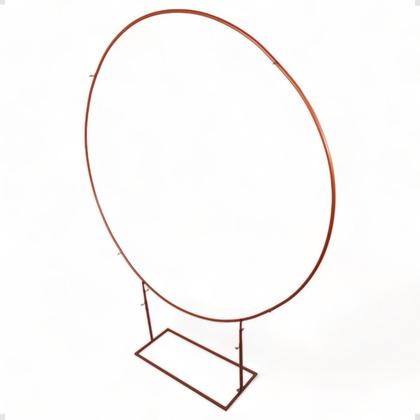 Imagem de Arco Em Ferro Desmontável P/ Painel Redondo P/festa E Evento