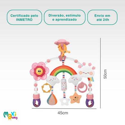 Imagem de Arco Móbile Atividade 2 em 1 Berço Crib Toy Maxi Baby -